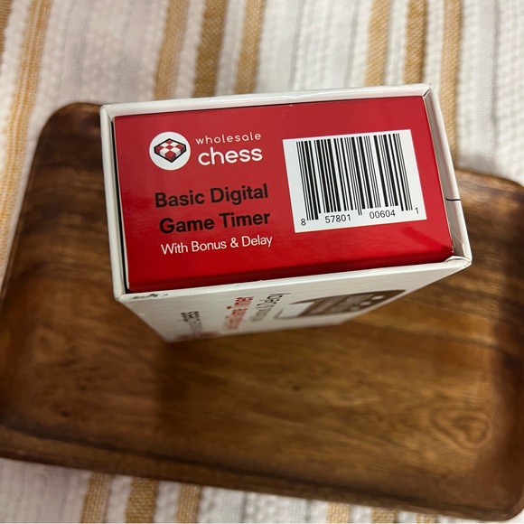 Wholesale Chess Basic Digital Chess Clock & Game Timer with Bonus and Delay - Picture 13 of 15